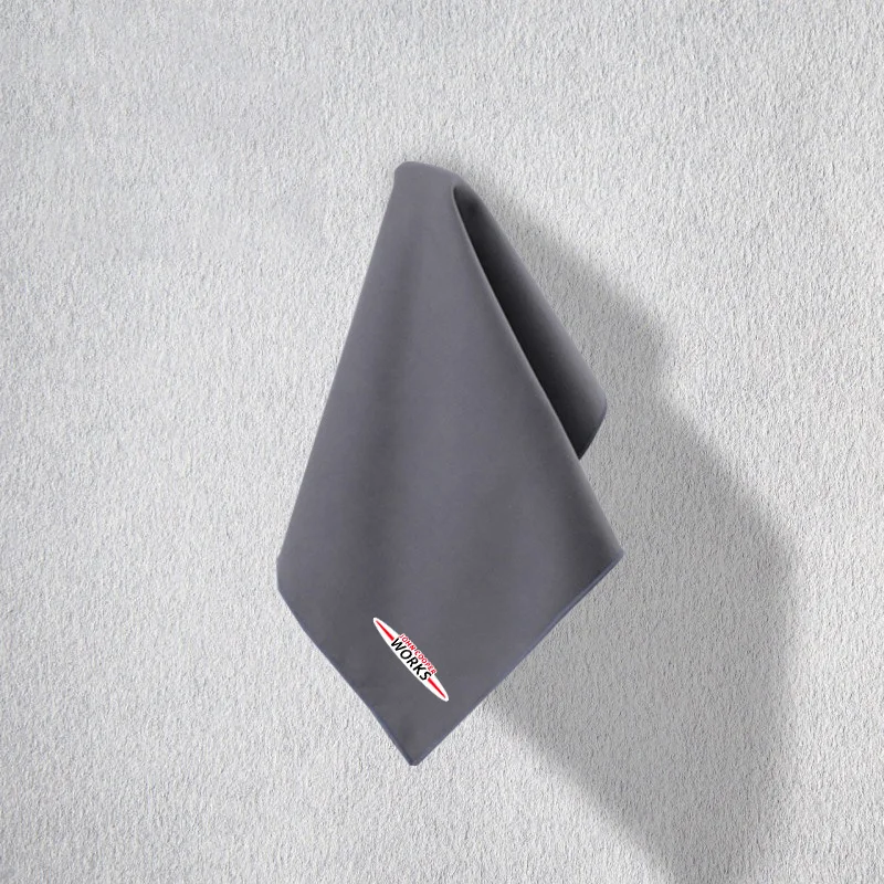 Замшевое флисовое полотенце из микрофибры тряпка для чистки автомобиля MINI Cooper One