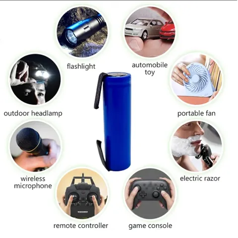 Литий-ионная аккумуляторная батарея KEPAH 14500, сварное соединение, AA батарея, фонарь и литиевая батарея 3,2 мАч в AA