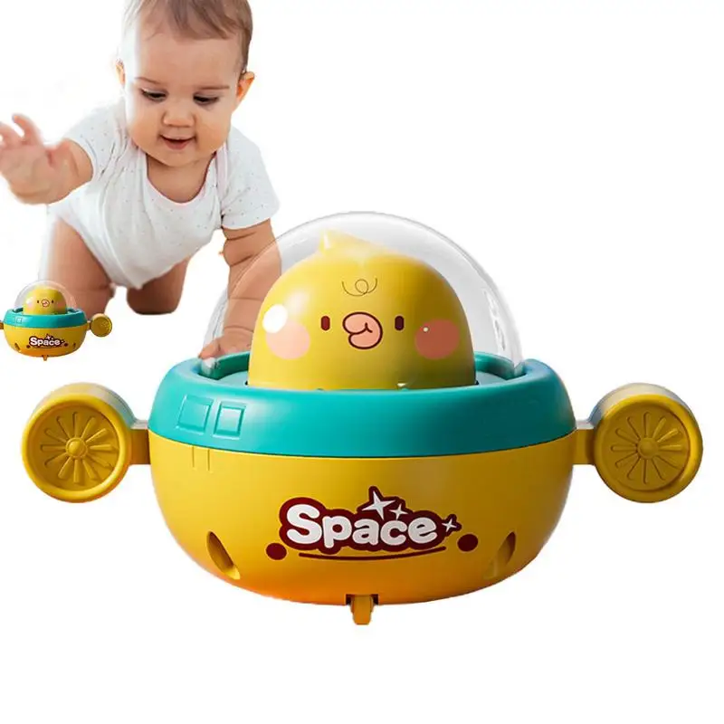 

Push And Go Friction Cars Children Press UFO Toy Car Space Theme Press Slide UFO Cartoon Animal Inertia Car Toy Vehicle For Kids