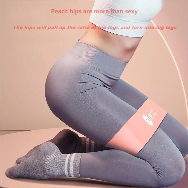 

Yoga Belt Elastic Band Hip Fitness Rally Resistance Band Strength Training Equipment Squat Hip Stretch Elastic Force Circle