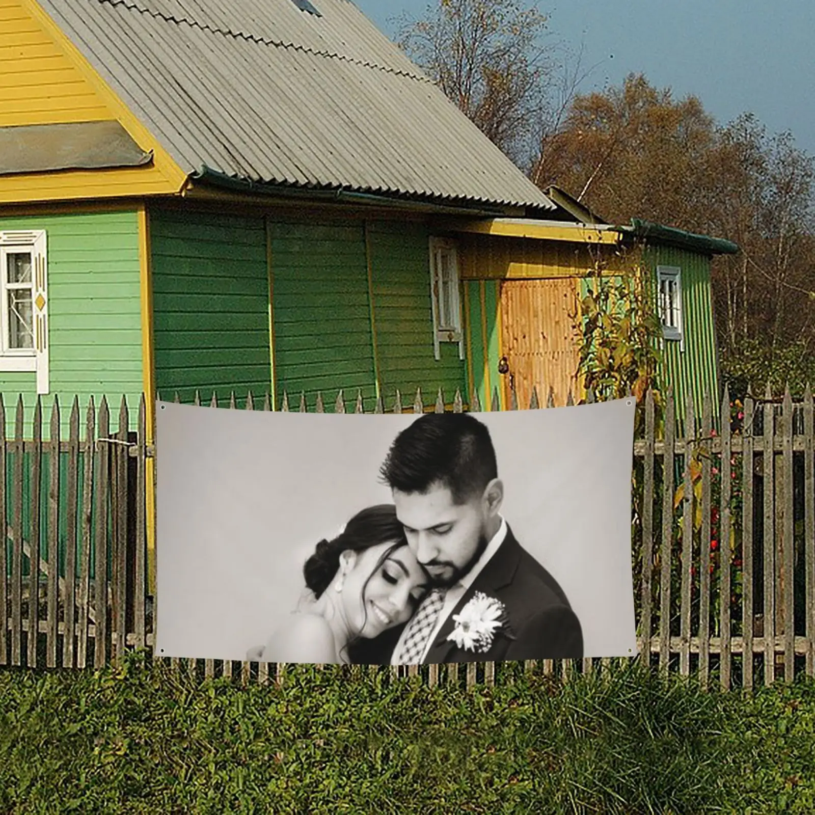 

Custom Wedding Banner Personalized Your Picture Wedding Decoration Wedding Gift