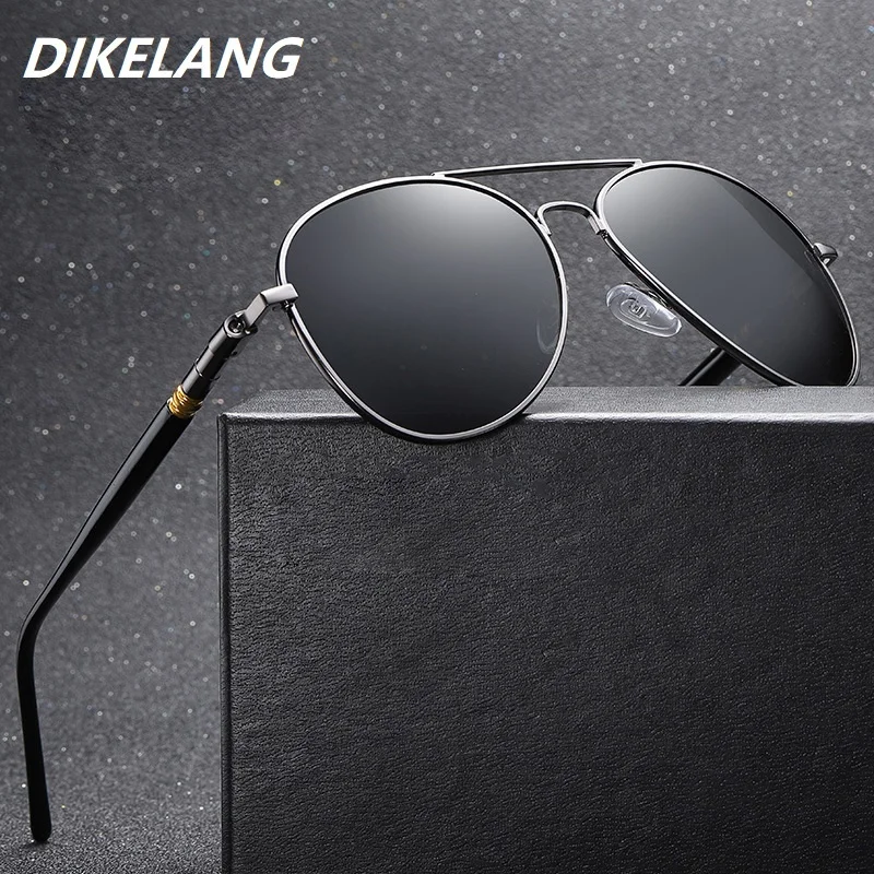 

Luxury Pilot Driving Polarized Sunglasses Men Women Fashion Brand Designer Sun Glasses Male Anti-glare Fishing Eyewear Man UV400