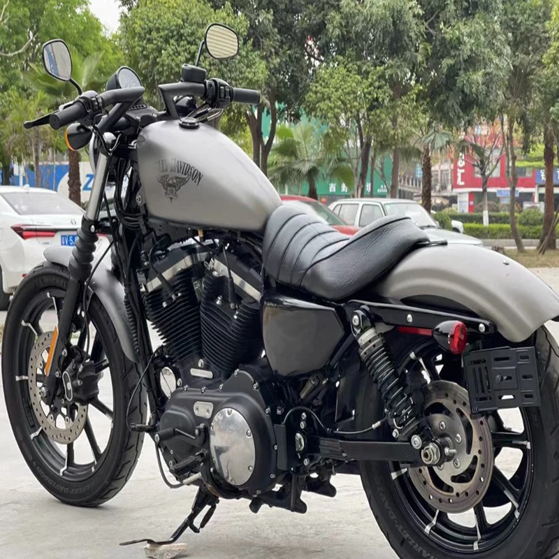 Складной светодиодный сигнал поворота для мотоцикла боковое Крепление рамка