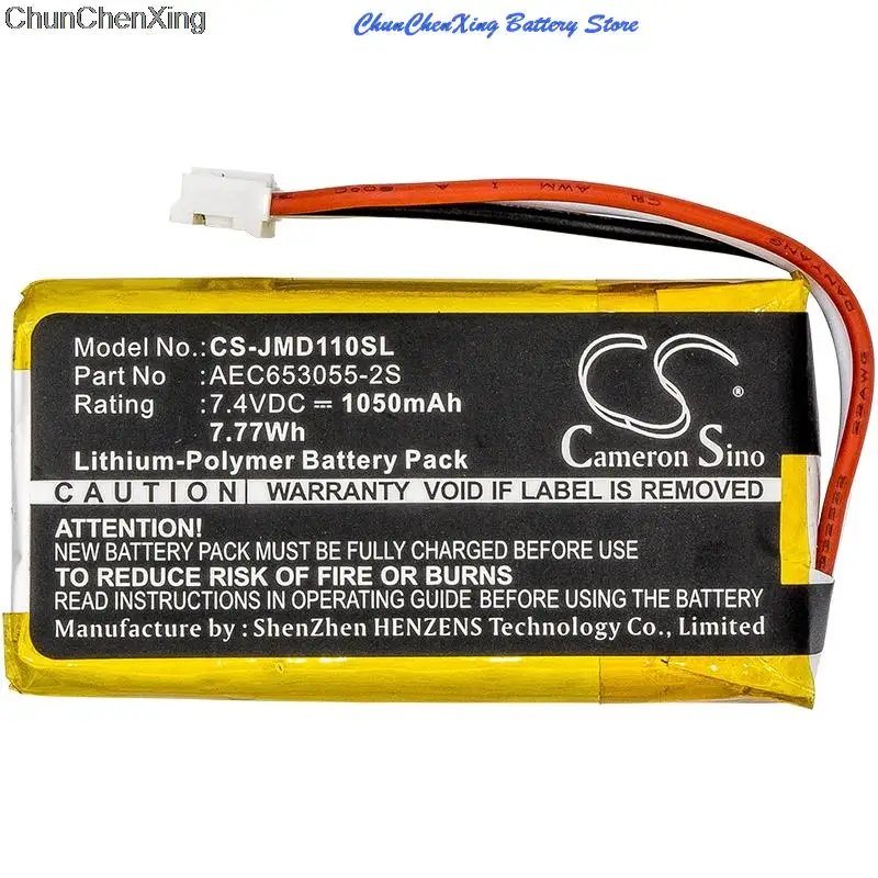 

Cameron Sino 1050mAh Battery (CS-JMD110SL) for JBL Flip, Flip 1, Please double check the place of wires and different connector