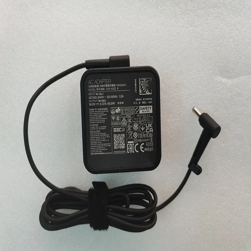 

OEM 19V 2.37A 45W ADP-45ZE B 4.0mm AC Adapter For ASUS VivoBook Flip C202S C202SA-YS02 Notebook Original Puryuan Charger