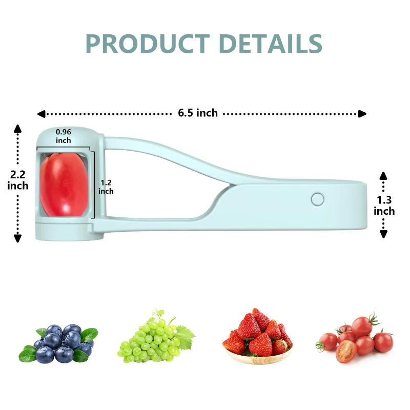 

Grape Slicer Cutter for Toddlers Baby Cherry Tomato Strawberry Cutter Slicer tool For Vegetable Fruit Salad Kitchen Accessories