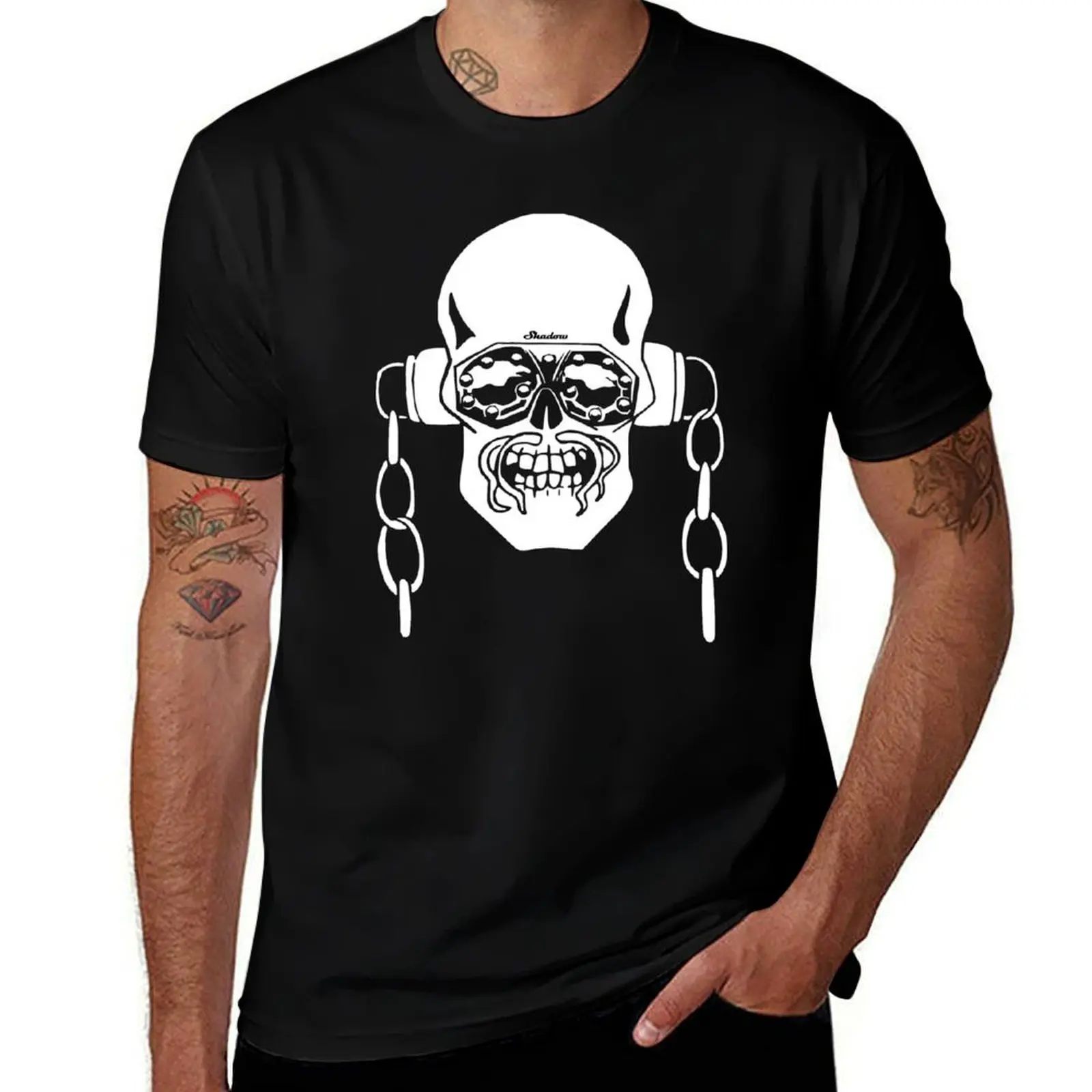 Фото Футболка Megadeth - Skull T-Shirt Construction Work Tee Shirt №1
