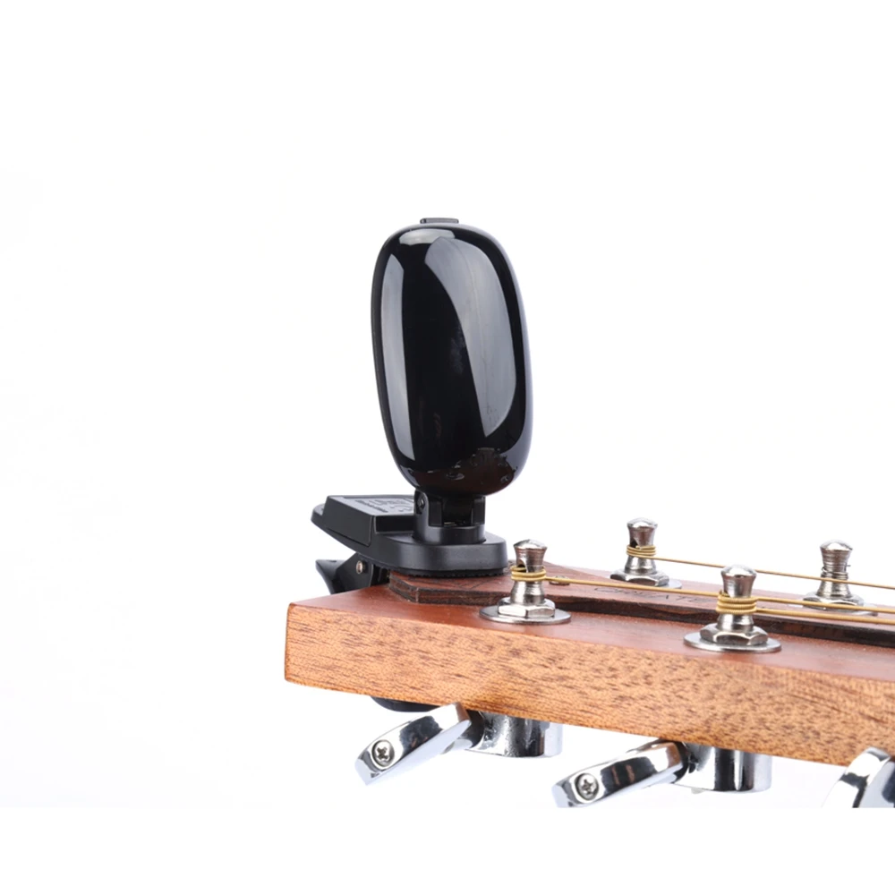 Fzone FT-16 клипсовый хроматический тюнер для гитары бас скрипки и укулеле 3D дизайн