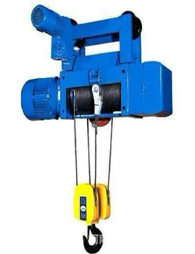 

5 ton wire rope electric hoist with pendent control lift height 5m price for sale