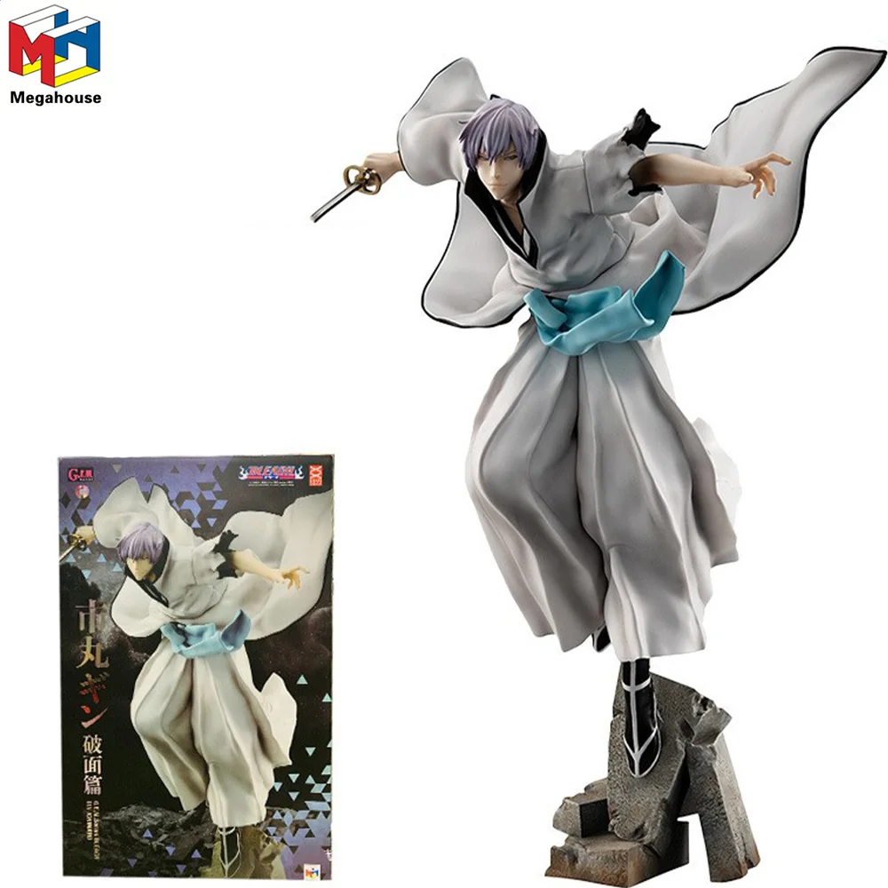 

Original Megahouse BLEACH G.E.M. Series Gin Ichimaru Arrancar Complete Figure Collectile Anime Figure Action Model Toys Gift