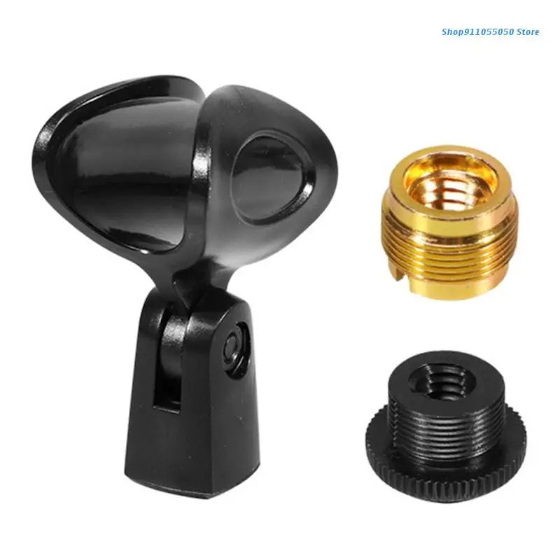 

C5AB 29mm Spring Clip Inner Diameter Microphone Holder Mic Adapter Accessory