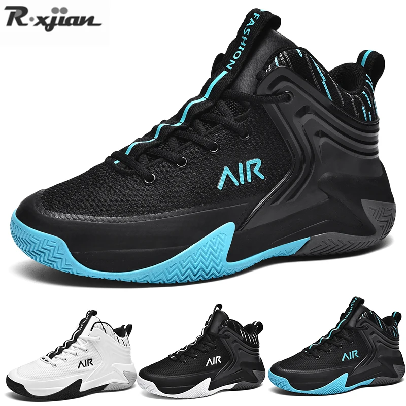 2022 Men Basketball Shoes Breathable Cushioning Non-Slip Wearable Sports Shoes Gym Training Athletic Basketball Sneakers Women