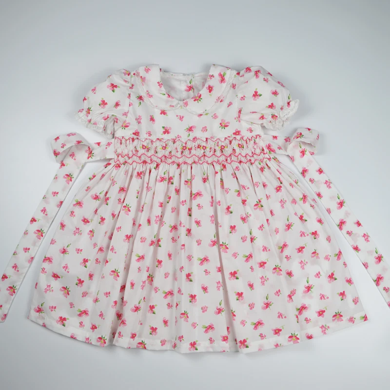 Новинка 2022 Летние Элегантные платья для маленьких принцесс однотонные хлопковые