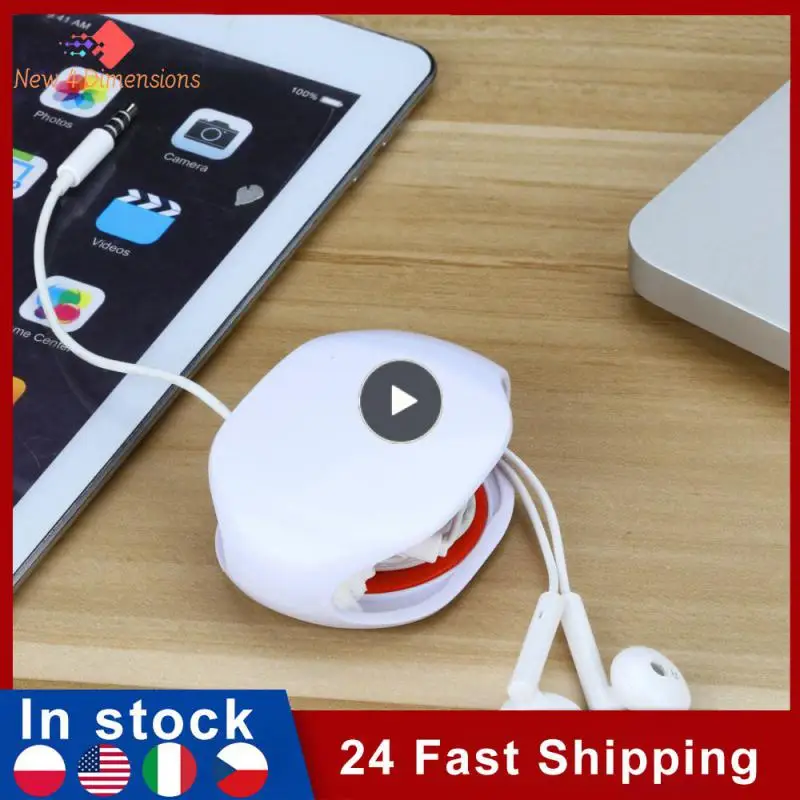 

Durable Automatic Winder Pe Bag Packaging Mouse Cable Storage Automatic Take-up Keep Your Desktop Tidy Wire Storage Bag Winder