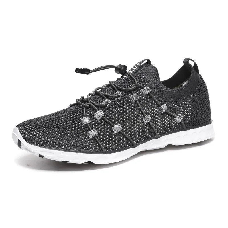 

2022 Fashion Men and Women Sneakers Fly Weave Soft Breathable Male Zapatos Beach Shoes Air Mesh Shoes Casual Shoes Man Footwear