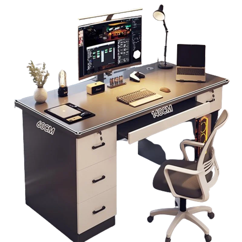 Аксессуары для настройки ПК стол учебы комнаты игр в форме буквы L туристический