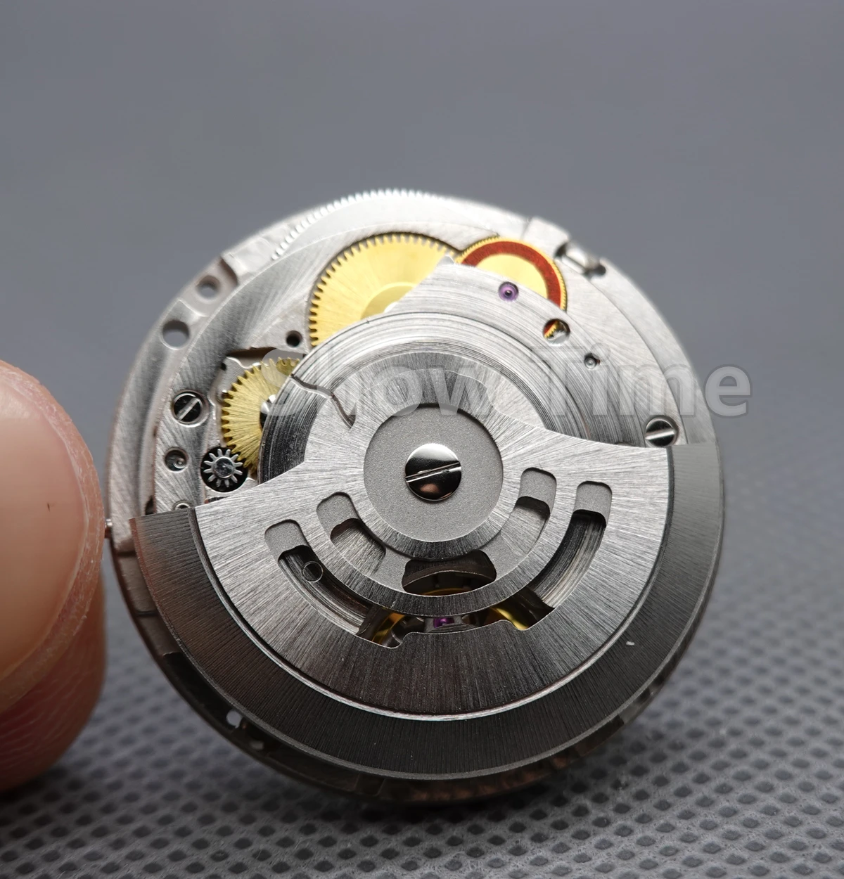 Watch movement parts EW 3235 movement EW factory dj sub yachat original movement before modification watchmaker no logo