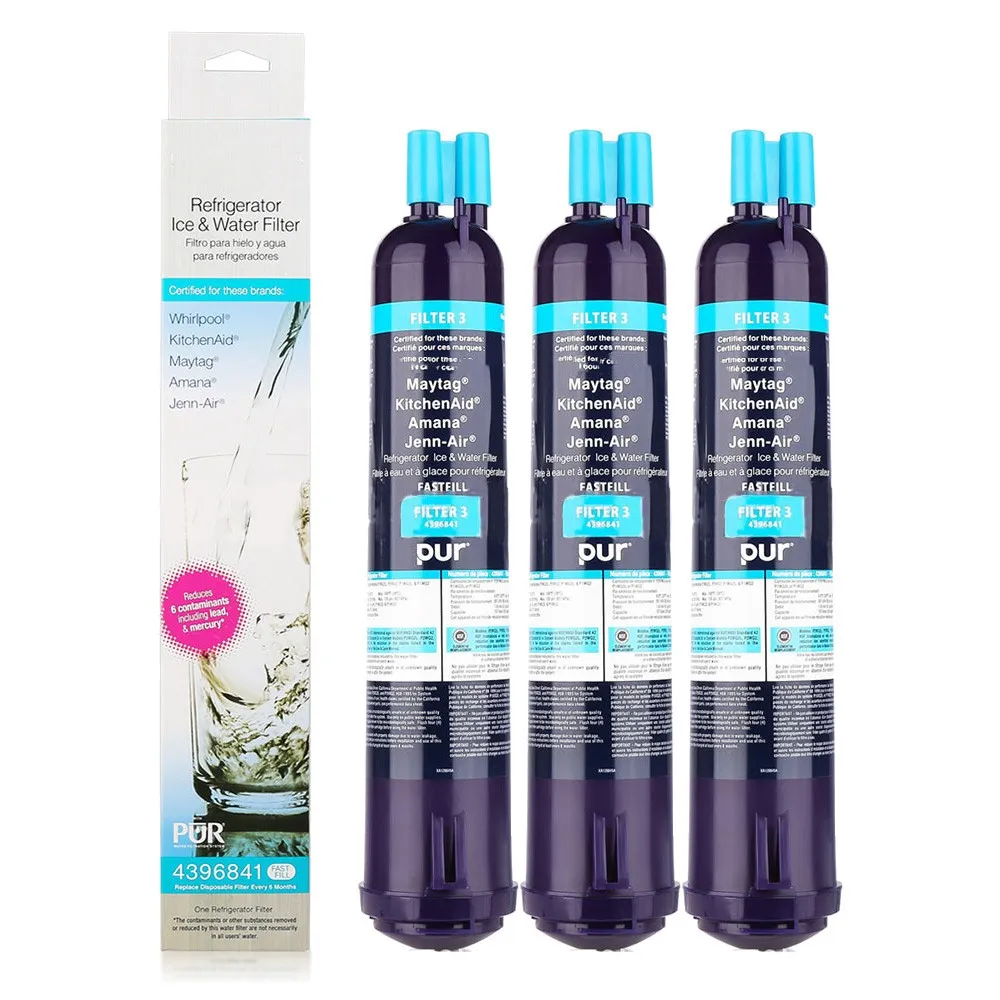 3 Refrigerator Water Filter Compatible With  Edr3rxd1 439684