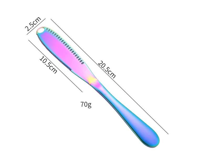 Нержавеющая сталь масло Ножи розовое золото сыр десертное варенье