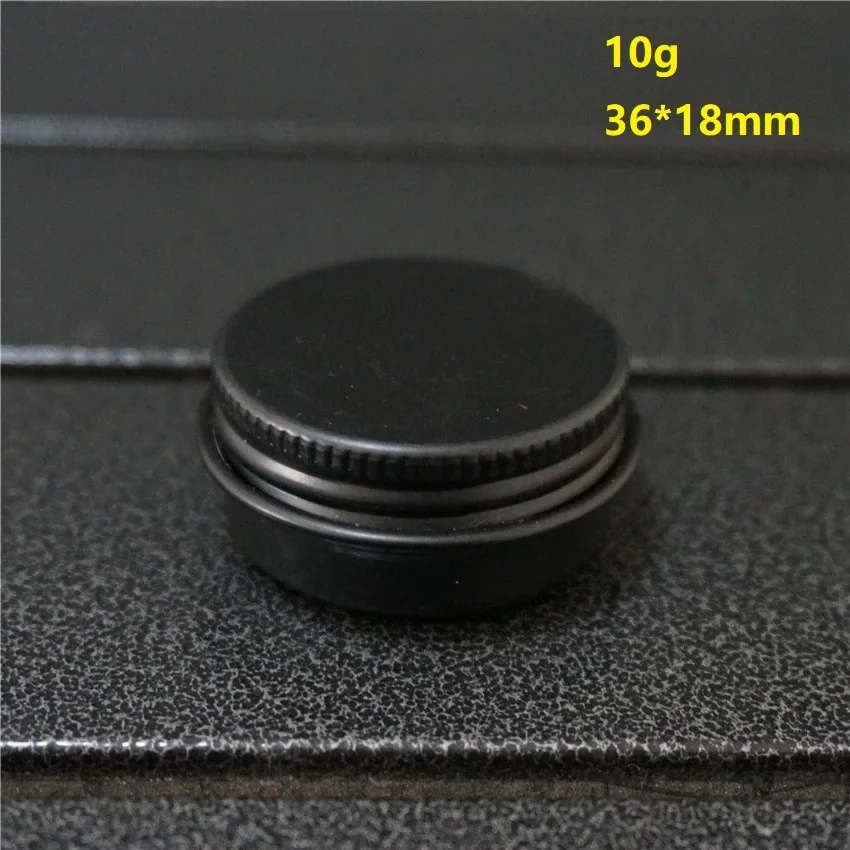 

Матовые черные круглые алюминиевые коробки ZITING 5/10/15/20/30/50/80 г