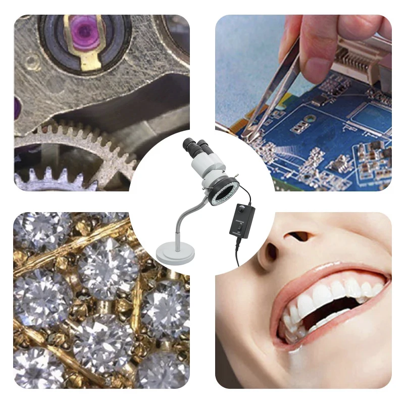 8X стоматологический микроскоп с большим рабочим расстоянием 145 мм бинокулярный