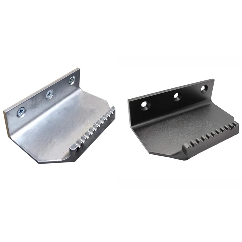 

2X Clean Open Foot Door Opener Foot Operated Hands Free Door Handle Easily Open Doors With Just Your Foot Black & Silver