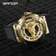 SANDA Sport Mens Watches Top Brand Luxury Quartz Watch For Men Military Waterproof Digital Wristwatch Clock Relogios Masculino Other Image