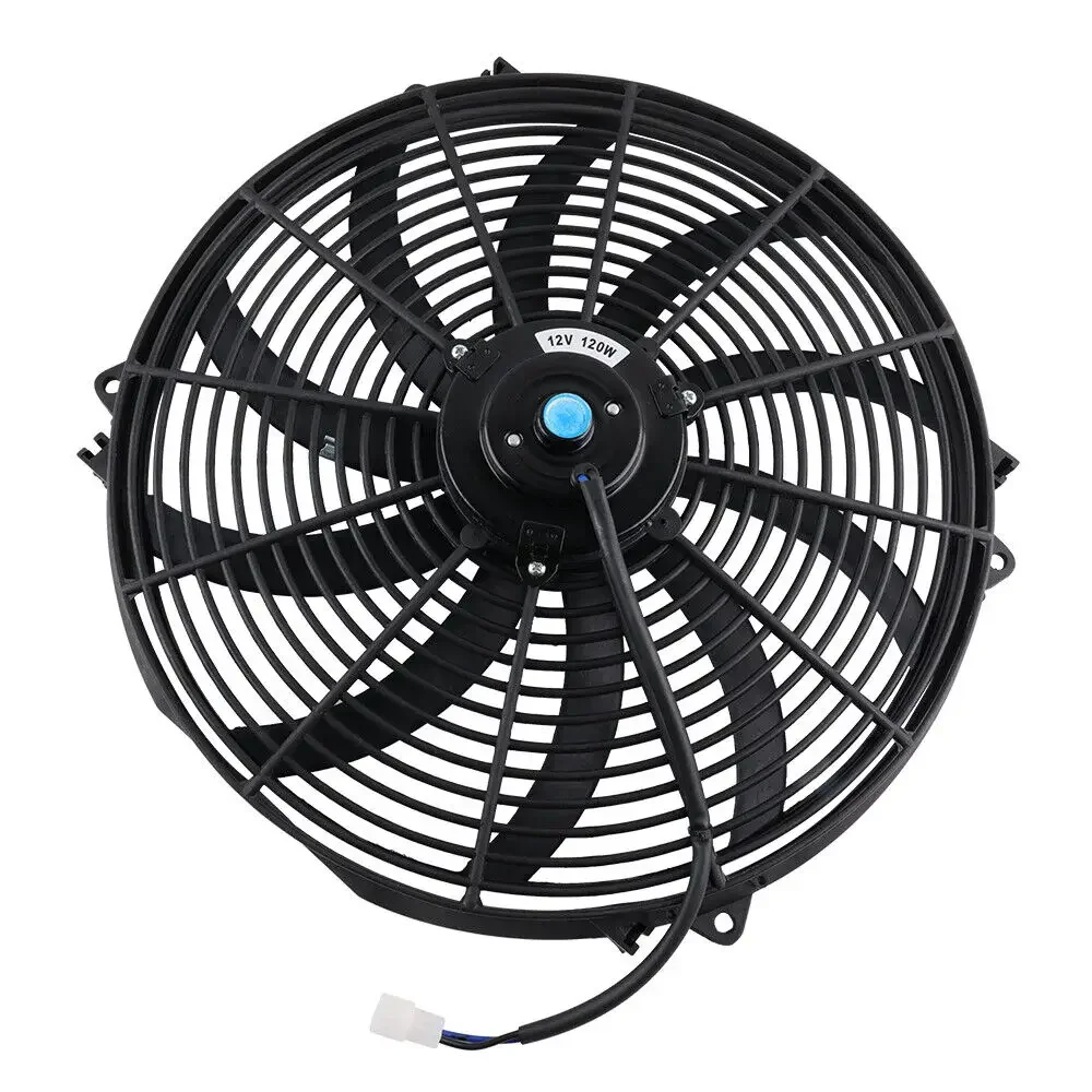 Система охлаждения двигателя для гоночного автомобиля 16 дюймов 12 В 120 Вт