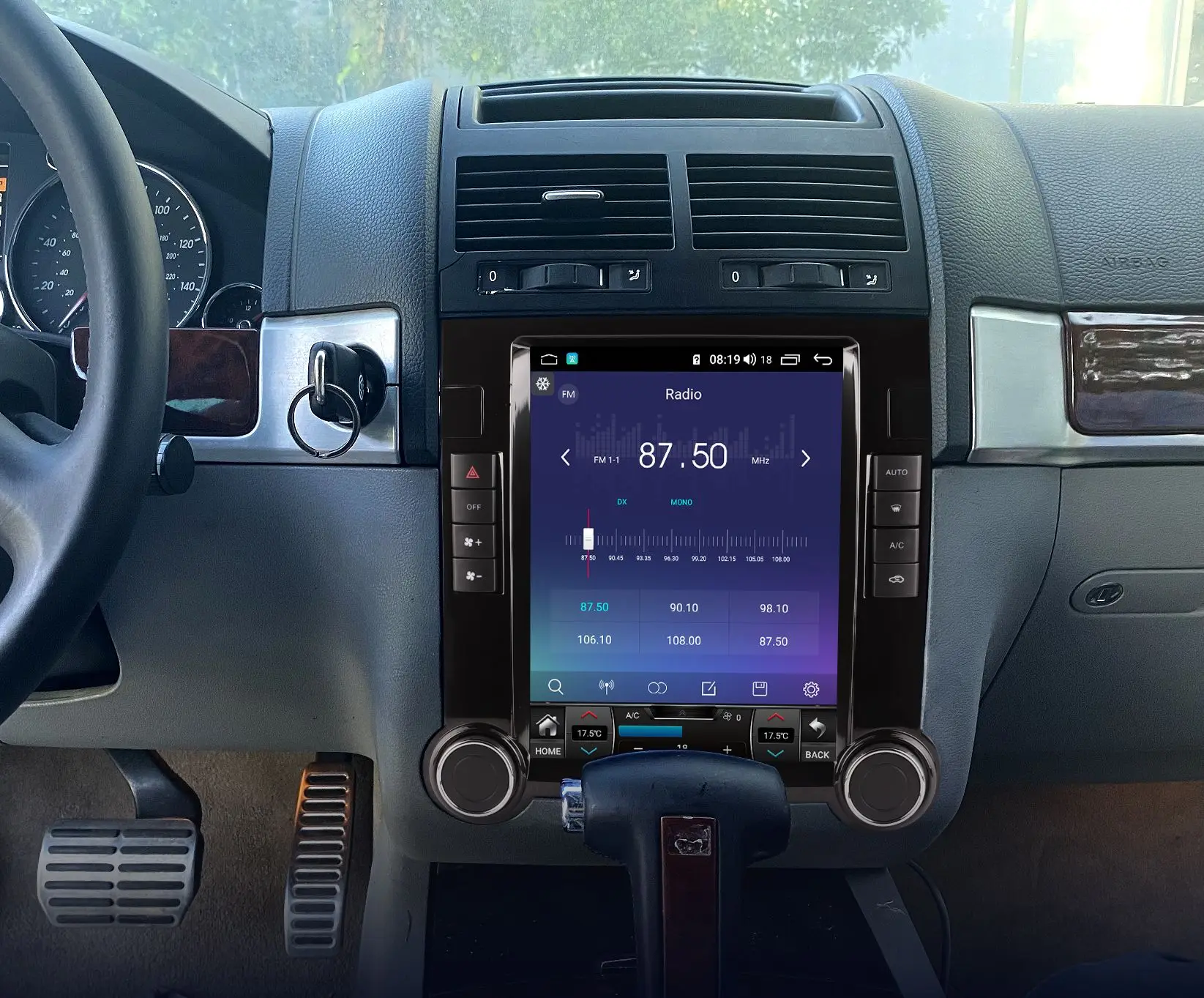 

Для VW Touareg 2002-2010 Android 13 Tesla Style Автомобильная аудиосистема с GPS-навигацией для автомобиля Мультимедиа Стерео Apple Carplay