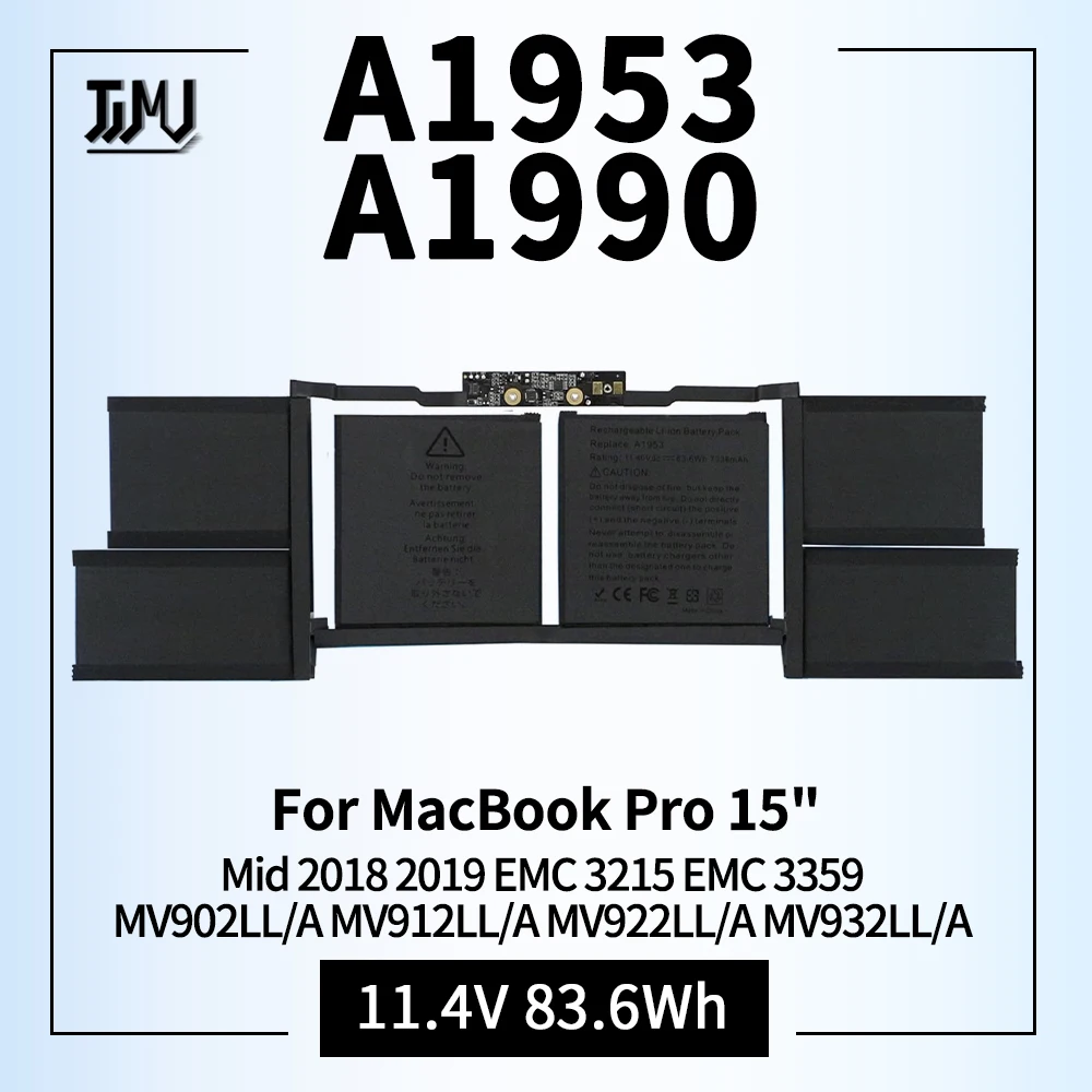 Фото Замена аккумулятора A1953 A1990 для MacBook Pro 15