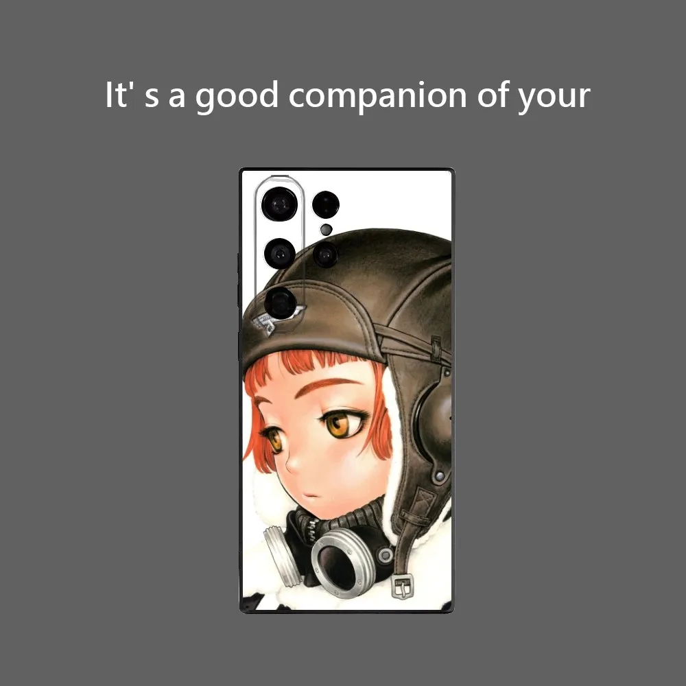 Чехол для телефона Japan Anime L-last Exile Samsung Galaxy S25 Ultra S22 S23 S24 S21 S20 5G Защитный мягкий