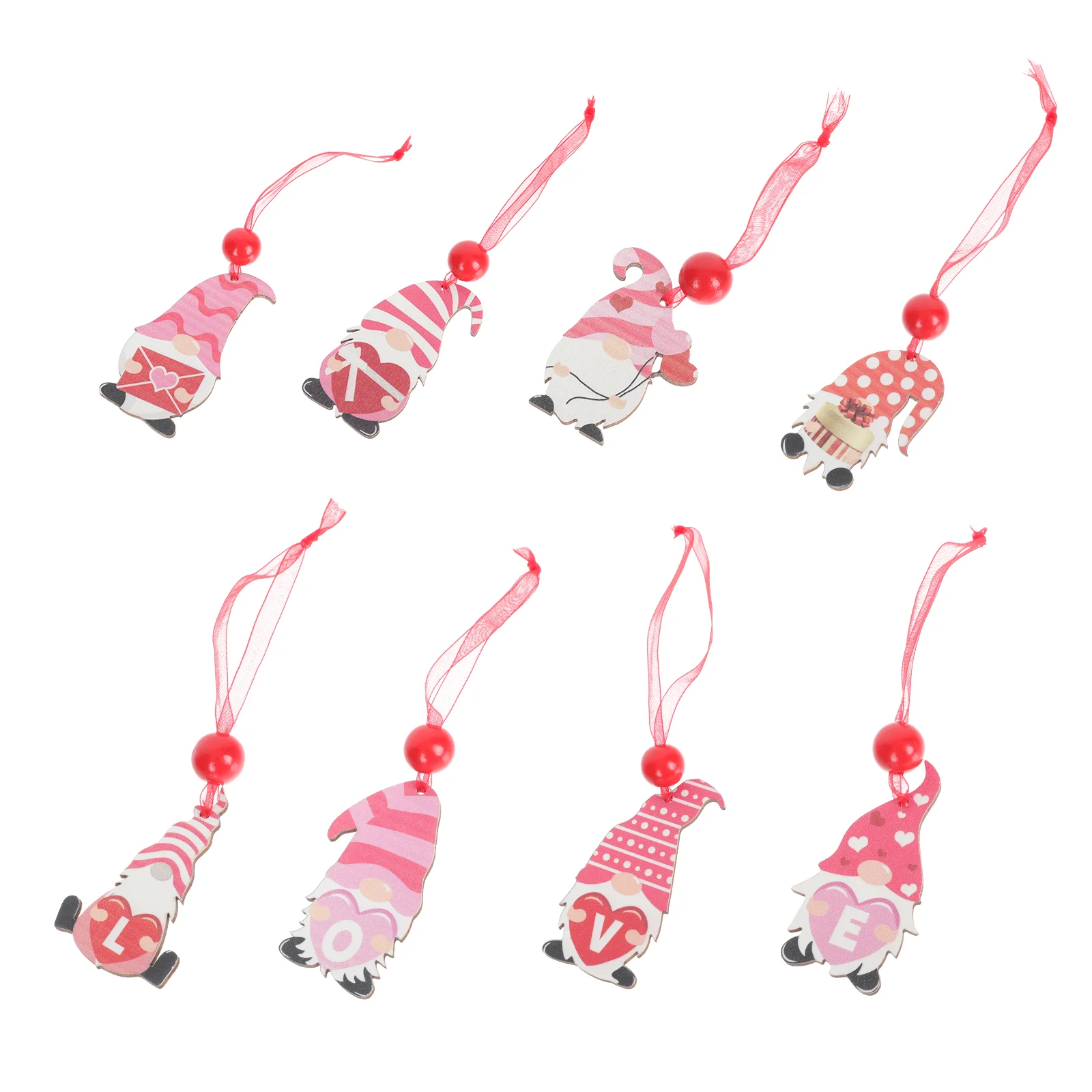 

Gnome Hanging Wooden Christmas Pendant Party Decor Santa Ornaments Valentine Festival Gnomes Decorations Wood Favors Tomte Craft