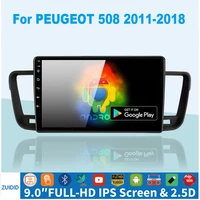 car radio multimedia video player for peugeot 508 2011 2012 2013 2018 2 din android 10 0 mirrorlink 2g32g
