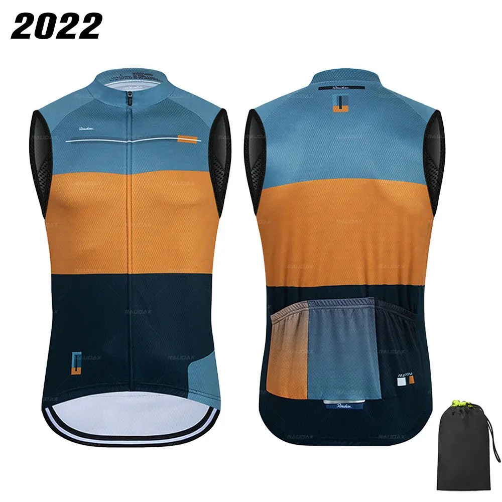 Летний велосипедный жилет для катания 2022 новый безрукавный велосипедный MTB дорожный верх быстро сохнущие майки мужчин.