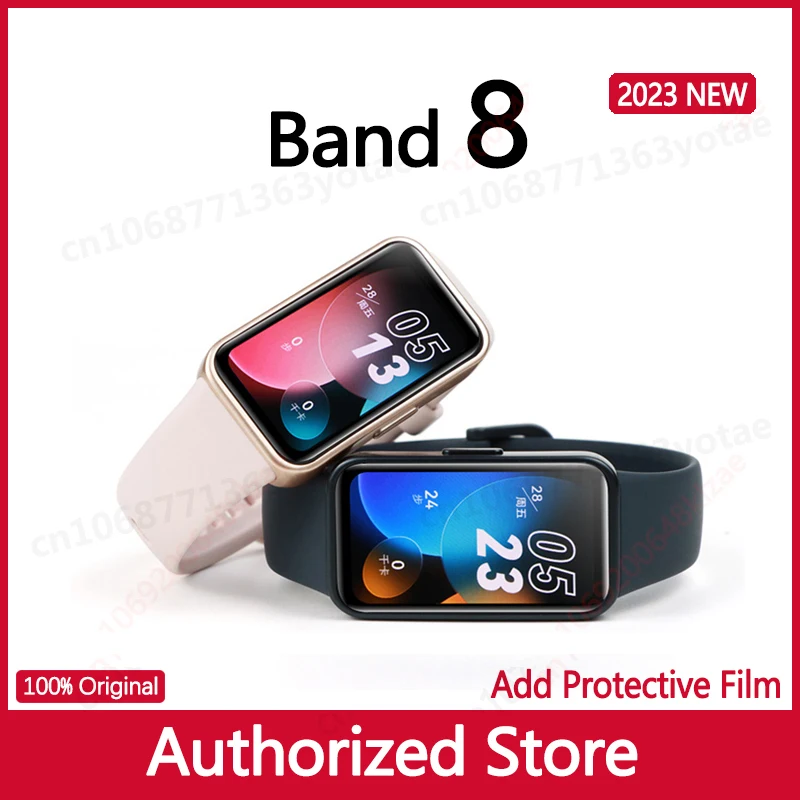 

2023 New Original HUAWEI Band 8 Smart Band All-day Blood Oxygen 1.47'' AMOLED Screen Heart Rate Smartband 2 Weeks Battery Life