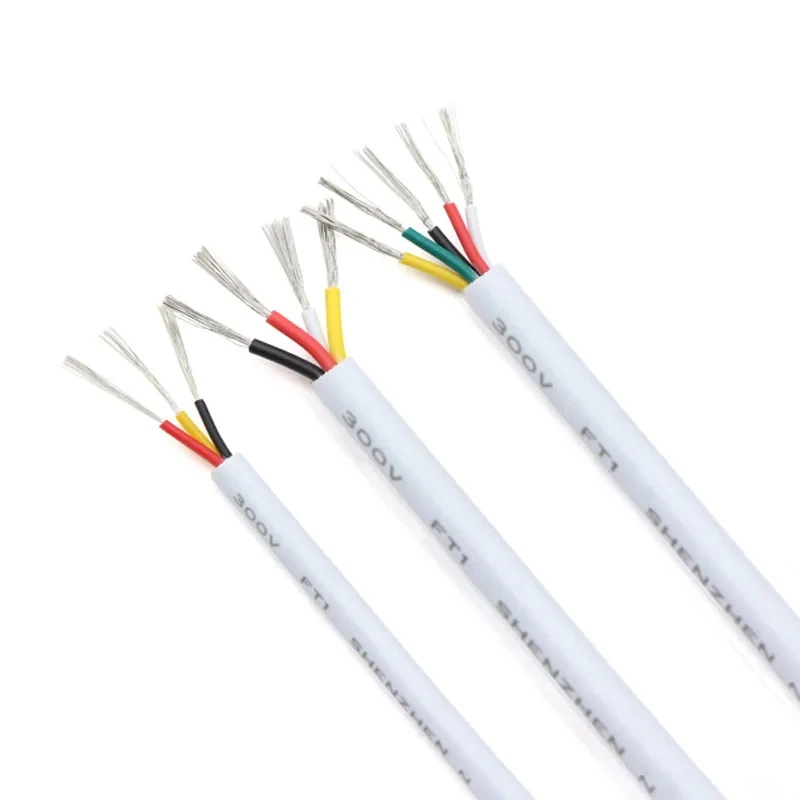 

Медный сигнальный кабель 16-30 AWG, изоляция ПВХ, черный/белый