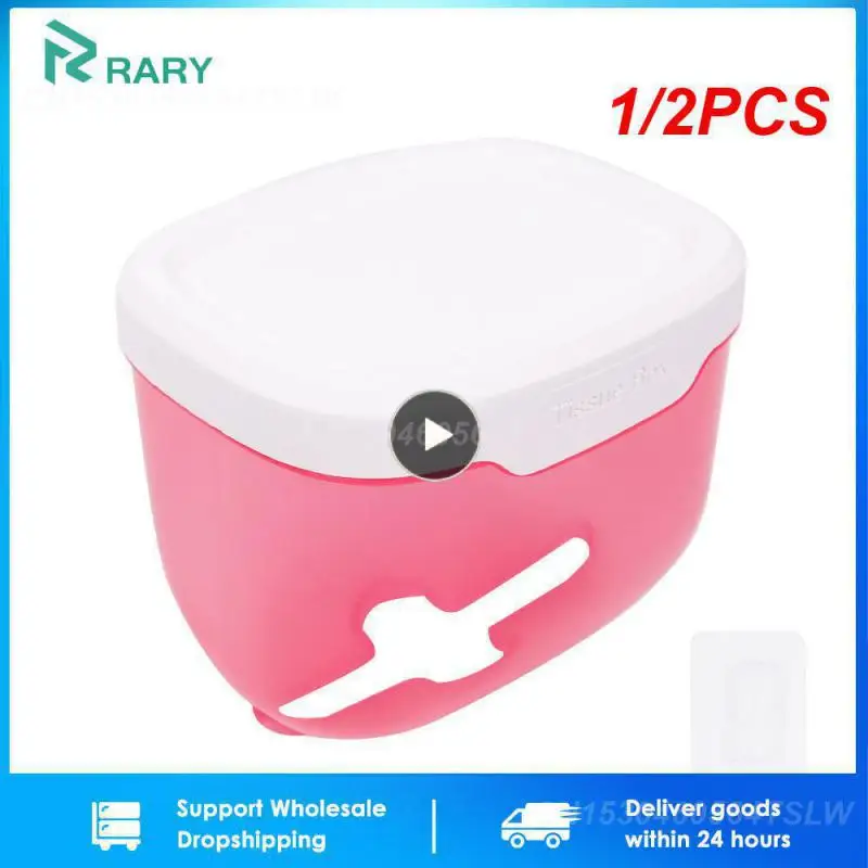 

1/2PCS Waterproof Wall Mount Toilet Paper Holder Shelf Toilet Roll Paper Tube Storage Rack Storage Box Tray Rack Bathroom