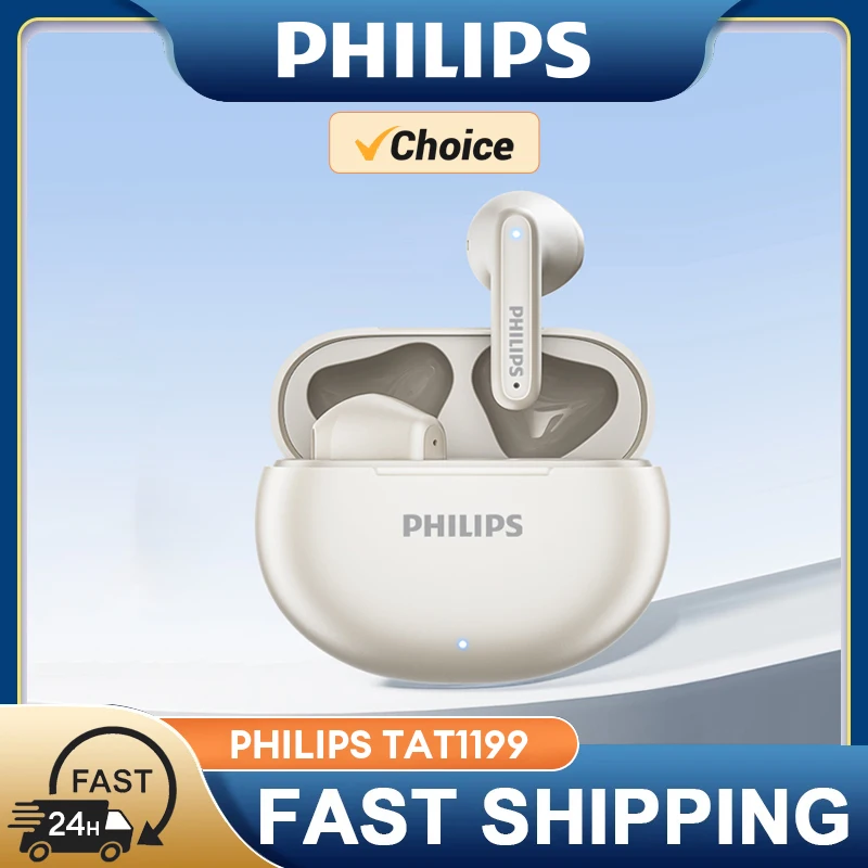 Беспроводная Bluetooth-гарнитура Philips TAT1199 V5.4