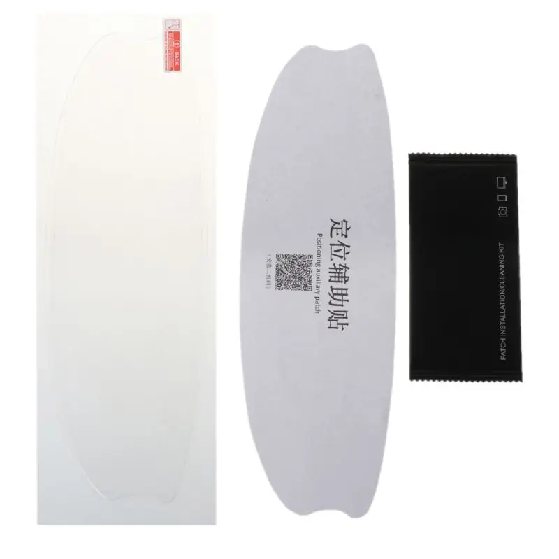 

Helmet Visor Clear Rainproof Anti-Fog Patch Film Universal Motorcycle Visor Lens Drop Shipping