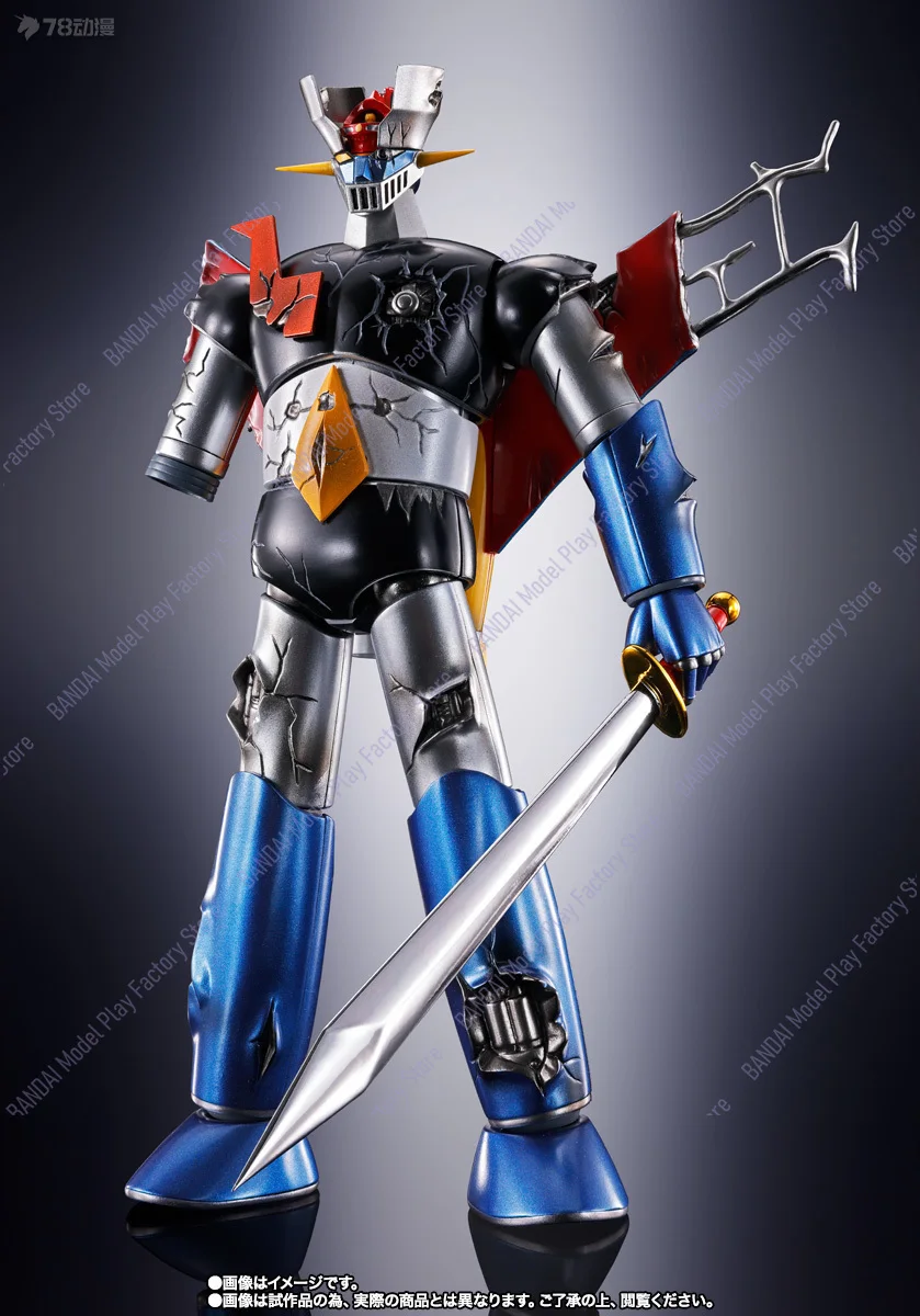 Фото Оригинальная фигурка Bandai SOUL OF CHOGOKIN GX-105D MAZINGER Z -KAKUMEI SHINKA- (поврежденная версия) Коллекционная фигурка аниме-персонажа, модель игрушки, подарок №3