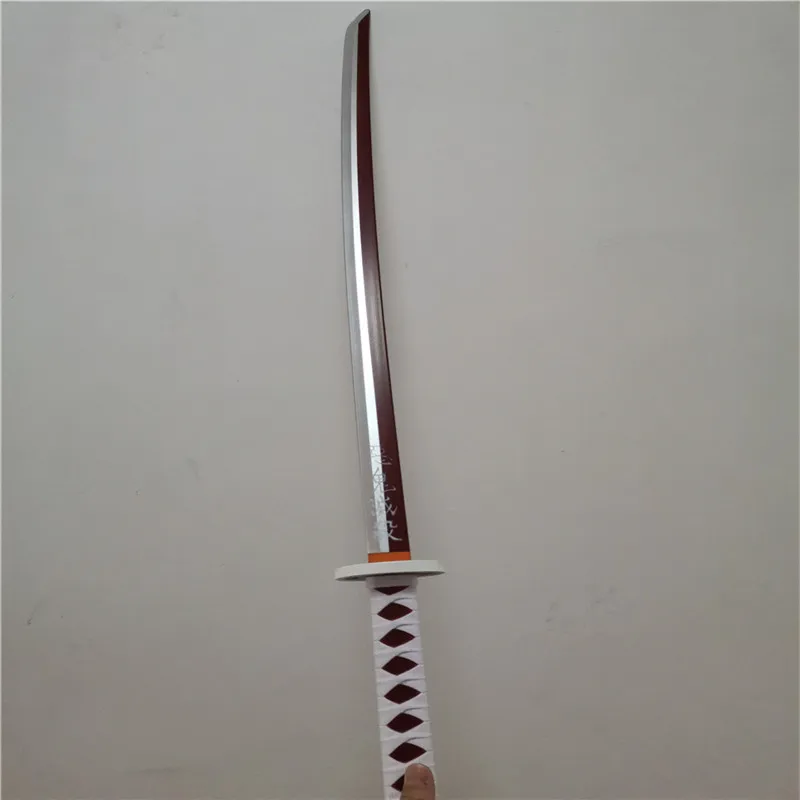 

Cosplay Demon Slayer Tsuyuri Kanawo 104cm Nice Katana Agatsuma Zenitsu Kimetsu no Yaiba Sword PU Weapon