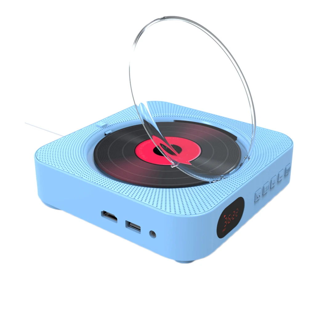

Bluetooth DVD VCD CD Player Wireless Hifi Pull Switch Speaker Wall Mounted Soundbox Remote Control Kit