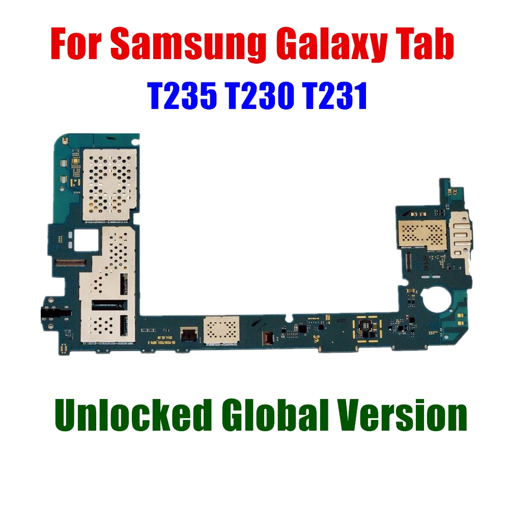 

Full Working Original Unlocked For Samsung Galaxy Tab 4 7.0 T231 T230 T235 3G&WIFI 8GB Motherboard Logic Mother Circuit Board