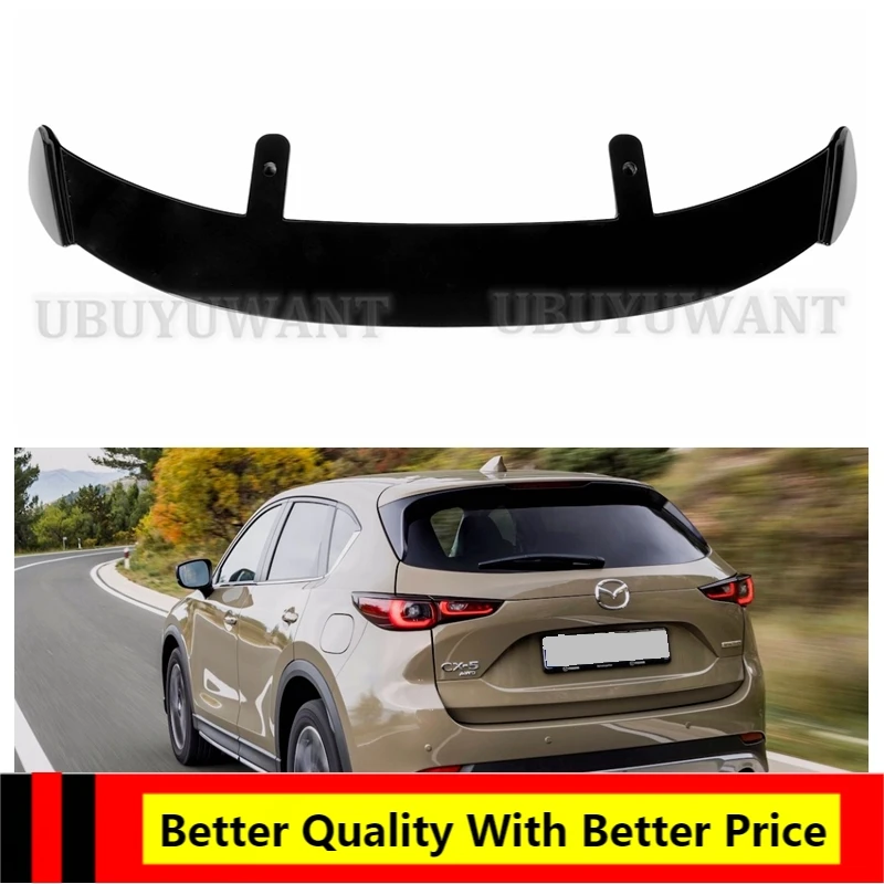 

Черный спойлер для Mazda CX-5 CX5 2020, высококачественный задний спойлер из АБС-пластика на крышу багажника