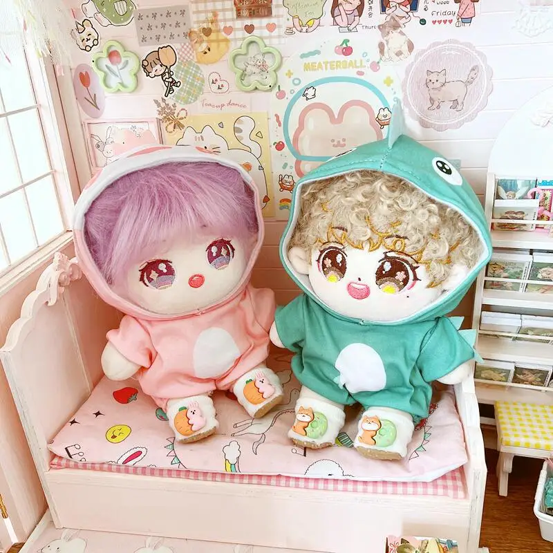 Новое поступление 20 см 1 шт. милый динозавр медведь курица Акула комбинезон для Kpop