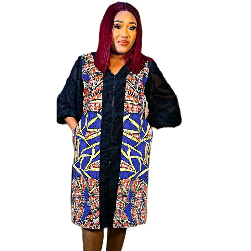 Рисунок 2 - Африканские платья для женщин с длинным рукавом