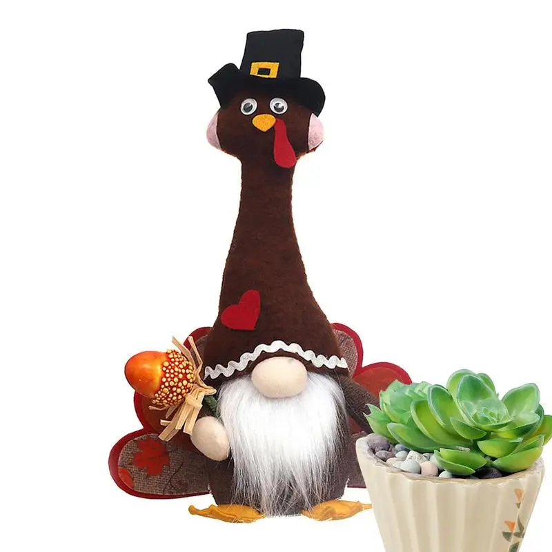 

Thanksgiving Gnomes Decorations Thanksgiving Festival Party Home Decor Turkey Designed Fall Gnomes Festival Party Home Decor