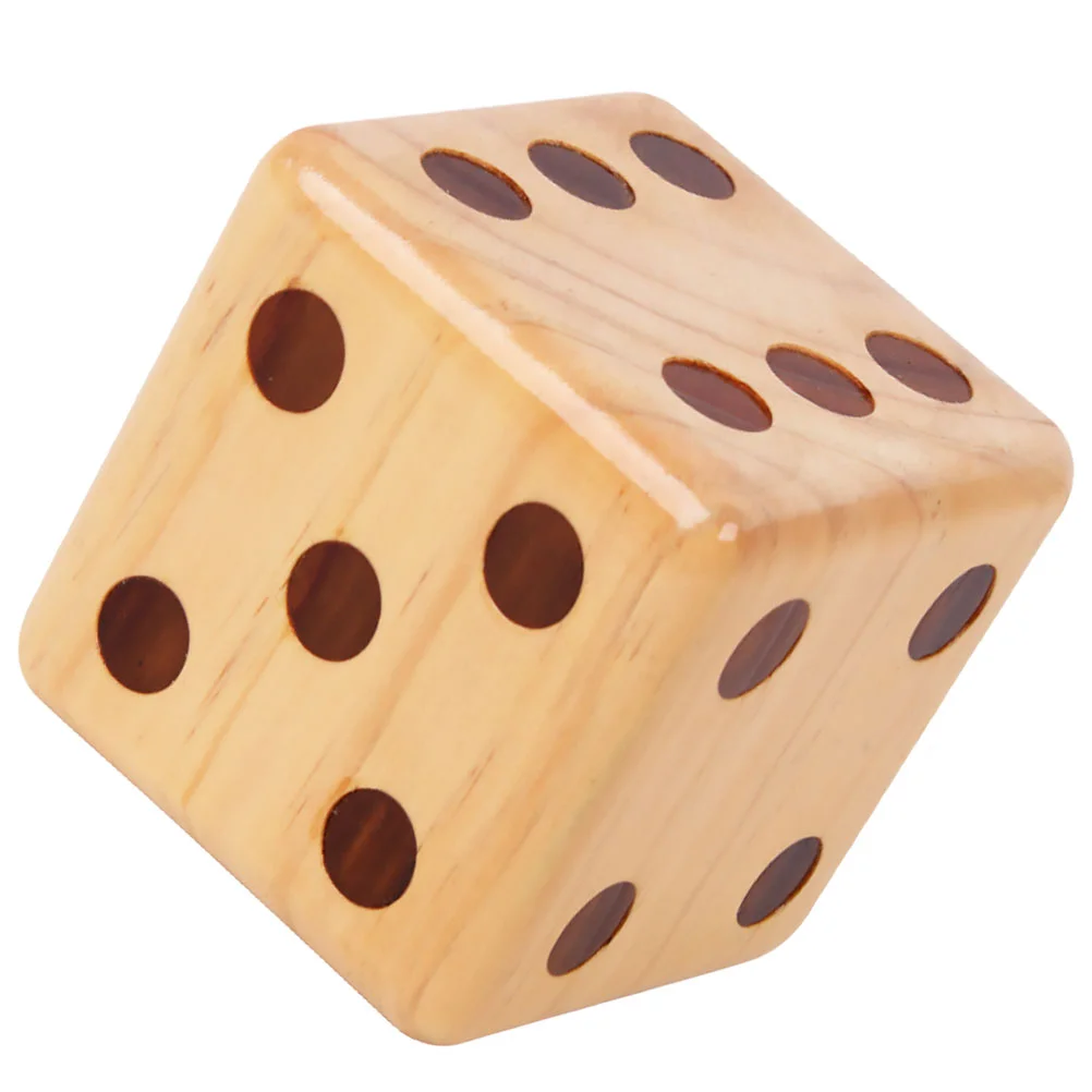 

1 шт., деревянные игральные кости