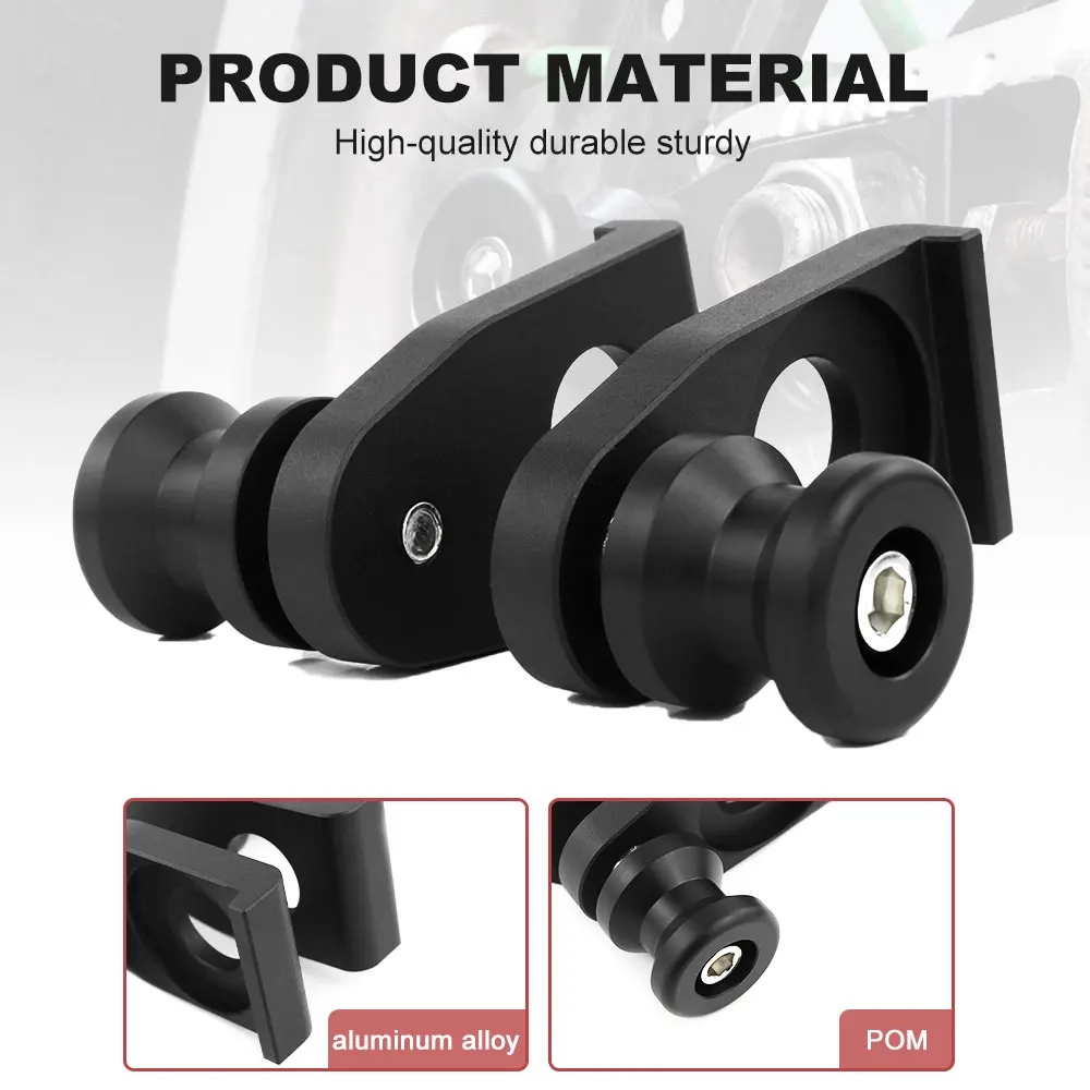 Заднее колесо ползунок катушки подставка винты для мотоцикла KAWASAKI KLX250 2010-2020 KLX300