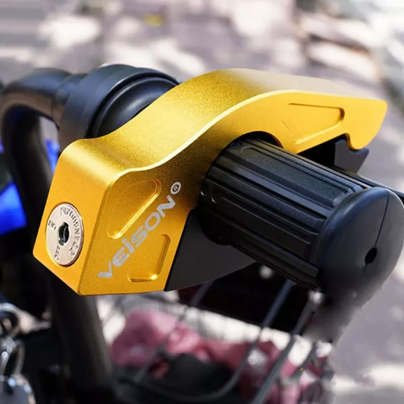 Motorcycle Anti Theft Padlock Security Safety Lock Handlebar Brake Throttle lock for Bike Scooter Moto enlarge